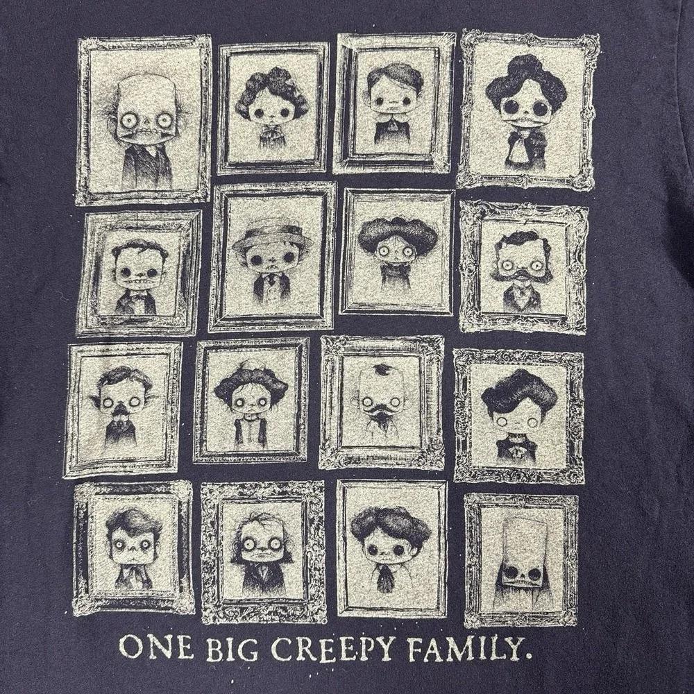 Gideon's Bakehouse T-shirt Adult‎ Faded Black Small Slim Fit  One Big Creepy Fam